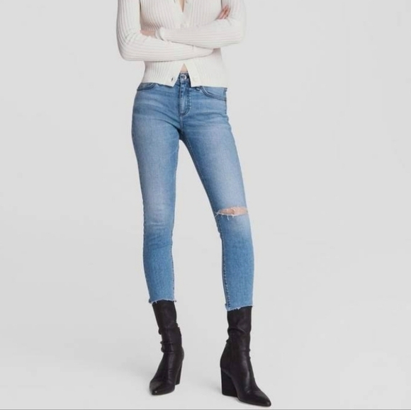 RAG & Bone Women's Cate Mid-Rise Skinny Jeans sz 27